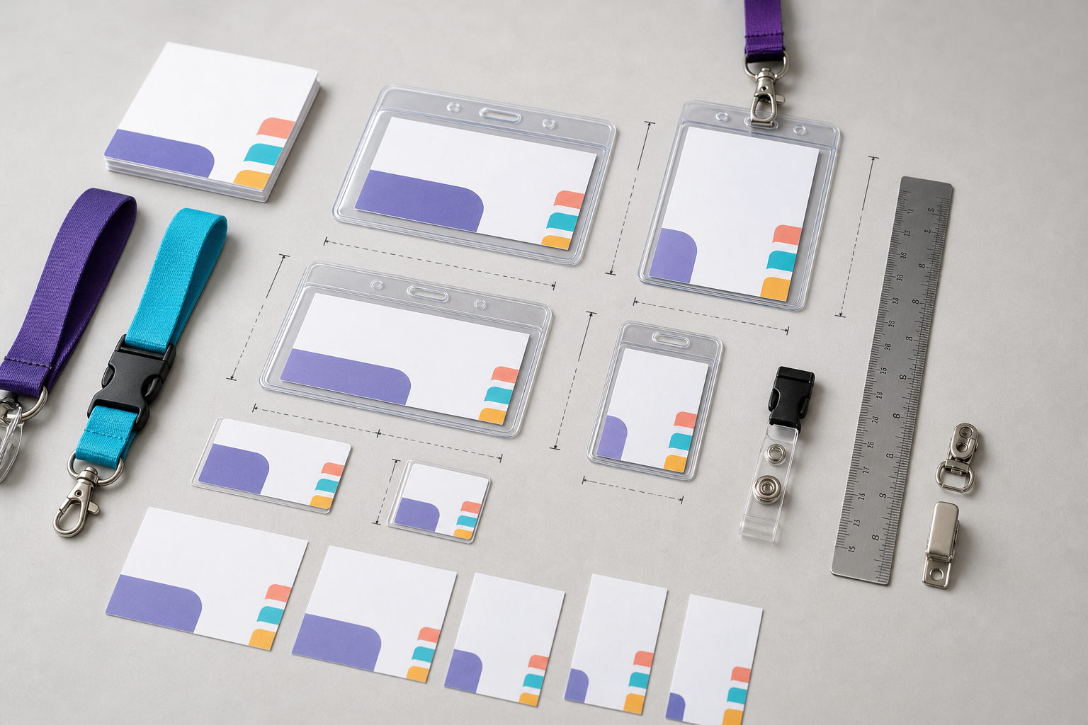 Badge Holder Size Guide for Events: Insert Size vs Holder Size