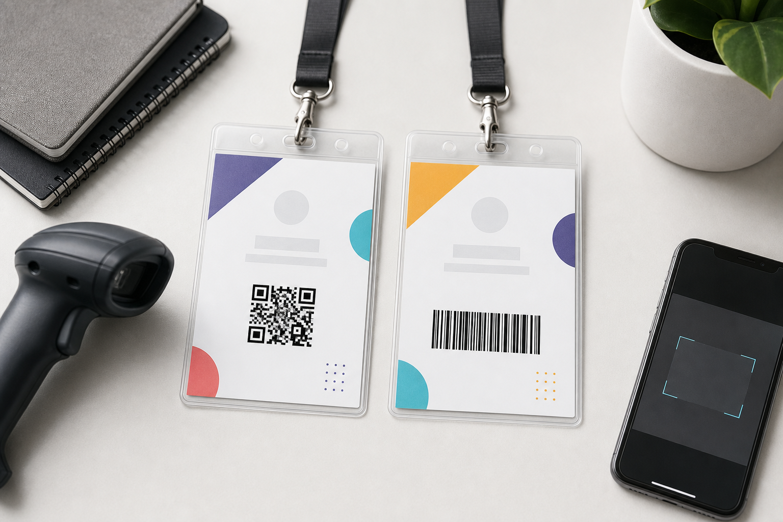Barcode vs QR Code on Conference Badges: Which One Should You Use?
