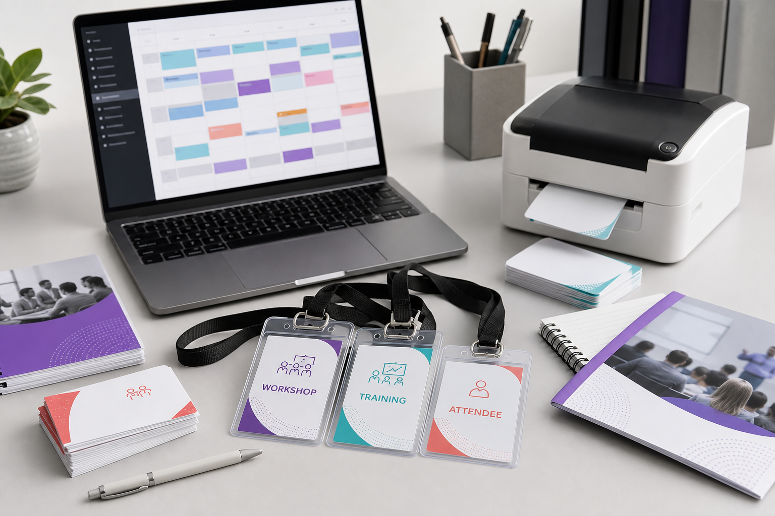 How to Print Name Badges from Bookwhen