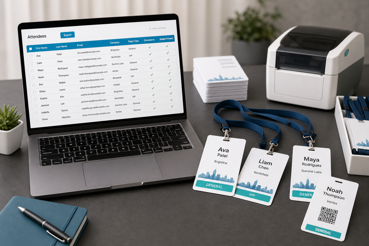 How to Print Name Badges from Whova